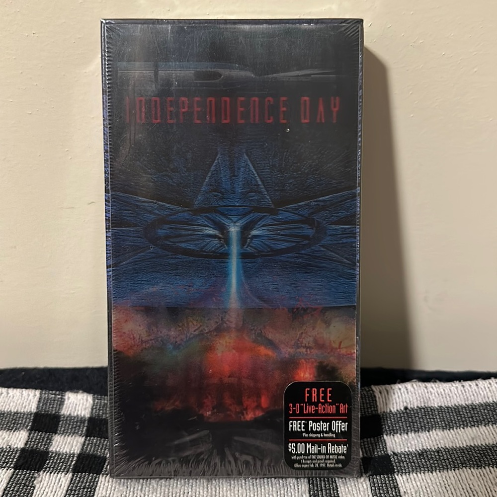 Independence Day~Will Smith~VHS Movie